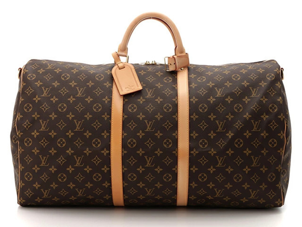LOUIS VUITTON Keepall Bandouliere Boston Bag Monogram
